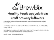 Load image into Gallery viewer, BrewBix Healthy Peanut Butter Dog Treat Biscuits - 100g Box