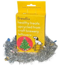 Load image into Gallery viewer, BrewBix Christmas Healthy Peanut Butter Dog Treat Biscuits 100g Box