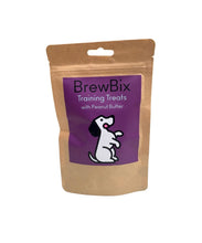 Load image into Gallery viewer, BrewBix Healthy Peanut Butter Dog Training Treat Biscuits - 50g Pouch
